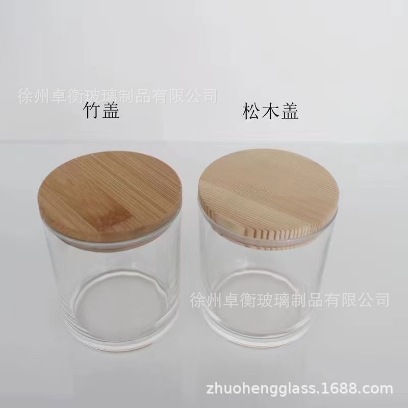 80 구경 나무 뚜껑; 투명