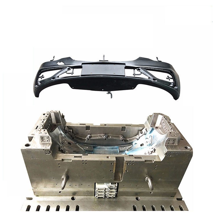 High-Quality Injection Molding Automotive Molds, High-Quality Hot Runner Plastic Automotive Parts, Bumper Mold Customization