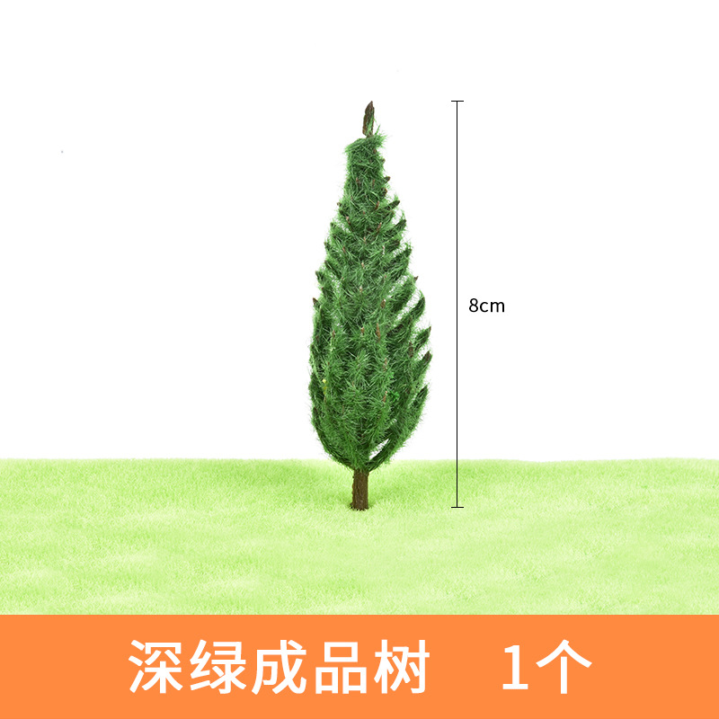 Edificio modelo de mesa de arena material DIY modelo hecho a mano acabado tronco de pino de álamo blanco