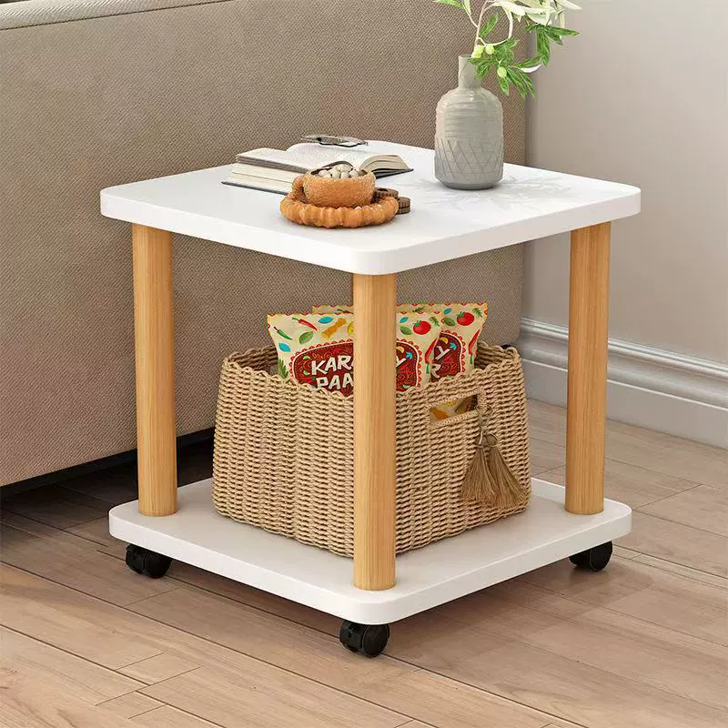 Прикроватная тумбочка журнальный столик Спальня небольшая стойка для хранения шкаф Современная минималистская гостиная небольшой столик рядом с журнальным столиком