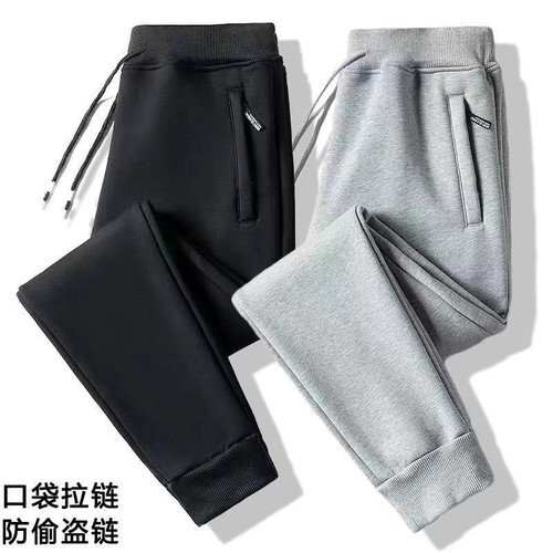 Pants for working wear, construction site durable, cheap work clothes for men, spring and winter loose sports casual pants
