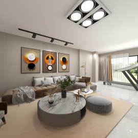 别墅地下室办公室墙面装饰木饰面护墙板防水阻燃耐撞击简易安装