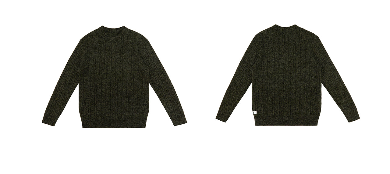UNF Cable-Knit Crewneck Sweater