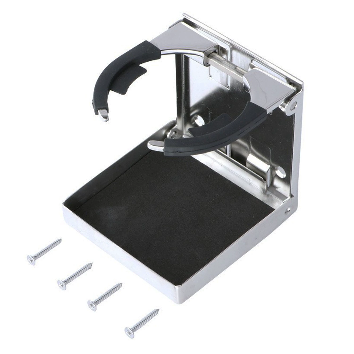 Складной подстаканник из нержавеющей стали, подстаканник для чая, напитков, зеркально полированные аксессуары для морской фурнитуры, аксессуары для яхт, катеров на колесах