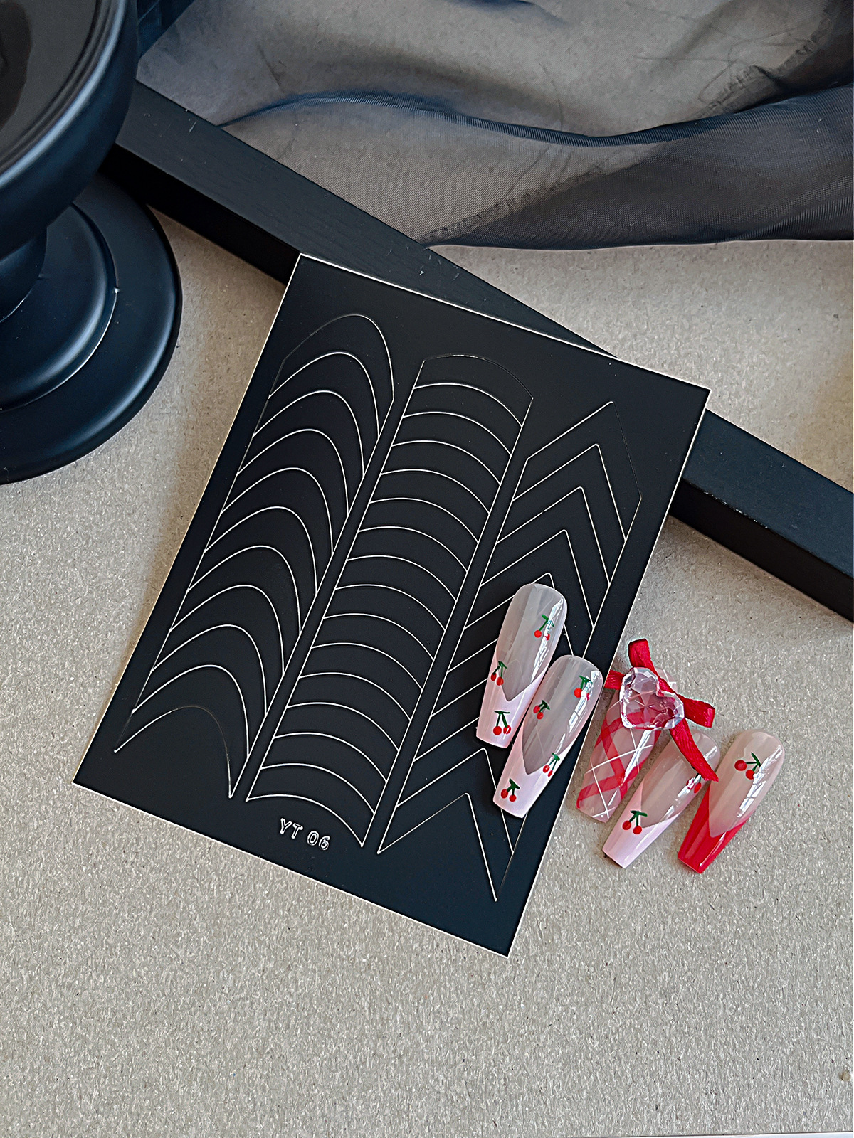 프렌치 잉크젯 스티커(YT-06)