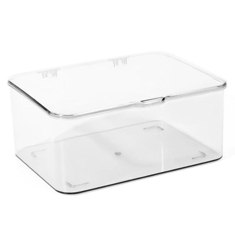 Face mask, table storage box, dressing table, capacious transparent cosmetics