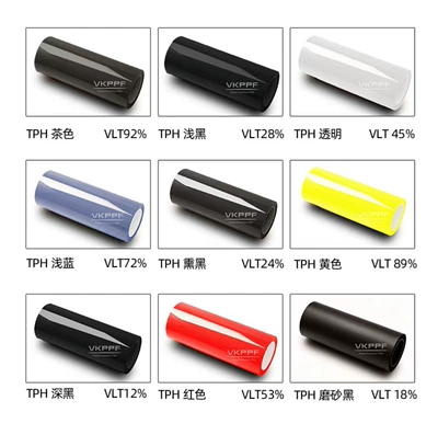 Car headlight protective film: film, high light transmittance, self-repairing