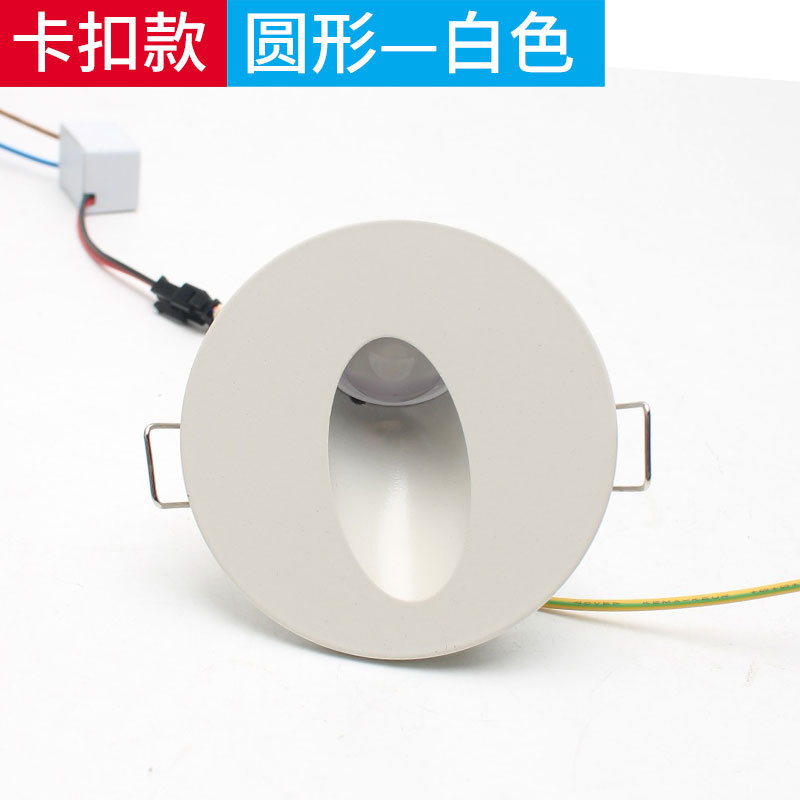 라운드 화이트 (스냅핏)