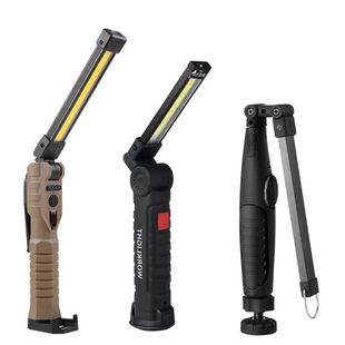 Folding Work Light Foldable Car Inspection Flashlight Outdoor Waterproof Handheld Work Light Strong Magnetic Absorption Lighting