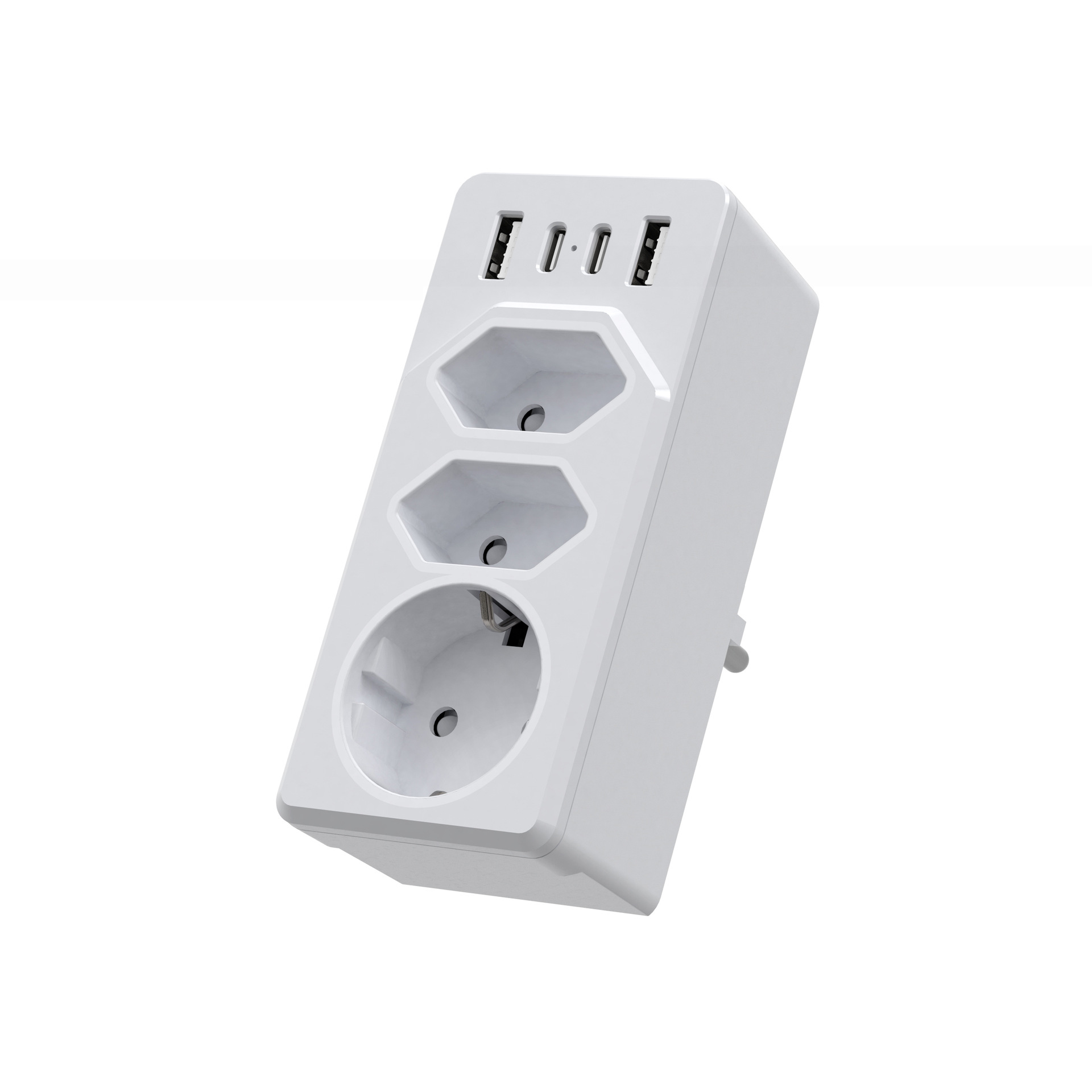 Spina da muro, adattatore, presa di ricarica specifica per l'Europa, presa di espansione standard europea_voghion.com