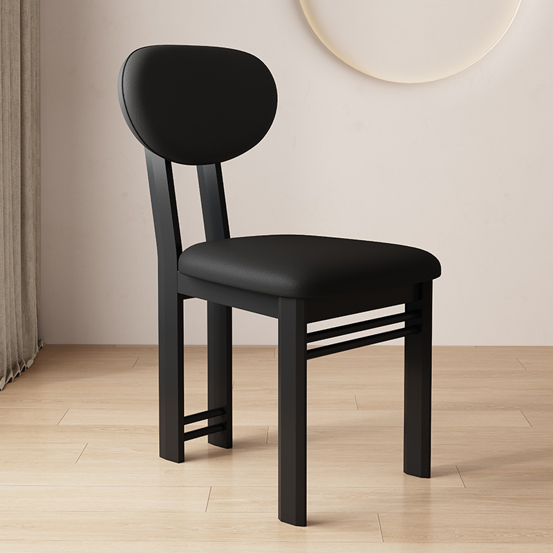 2025 nueva silla de comedor de madera sólida sala de estar doméstica hotel leche tienda de té silla de respaldo nórdica silla de maquillaje