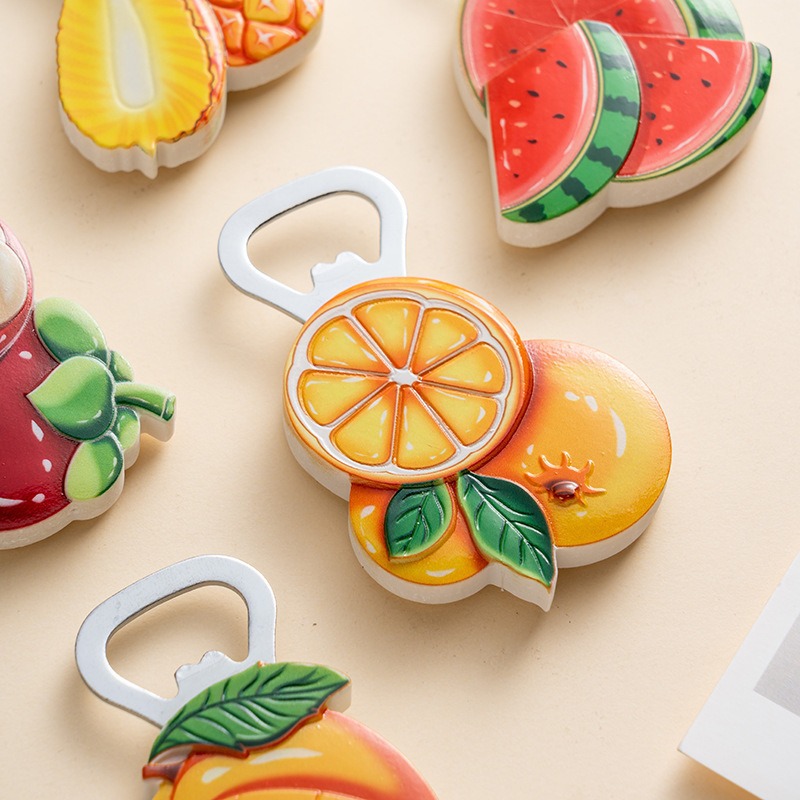 Realistic three dimensional creative cartoon fridge magnet