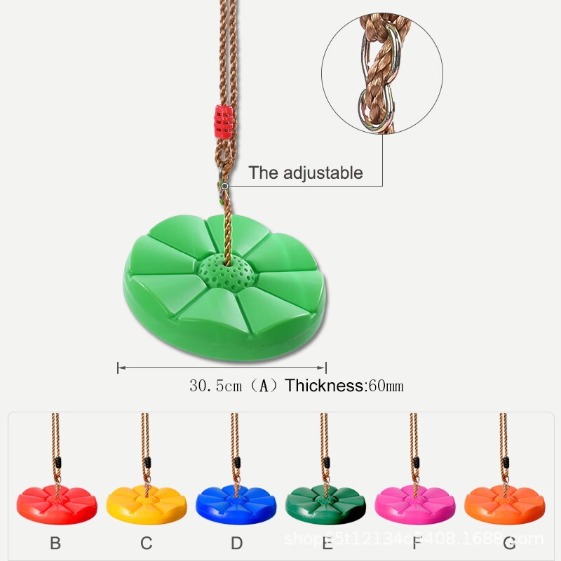 Swing Plate Petal Swing Baby Internet Celebrant Disc Climbing Children's Toys Indoor Hanging Rope Outdoor Hanging Rope Outdoor Swing Plate Petal Swing Baby Internet Celebrant Disc Climbing Children's Toys Indoor Hanging Rope Outdoor Hanging Rope Outdoor