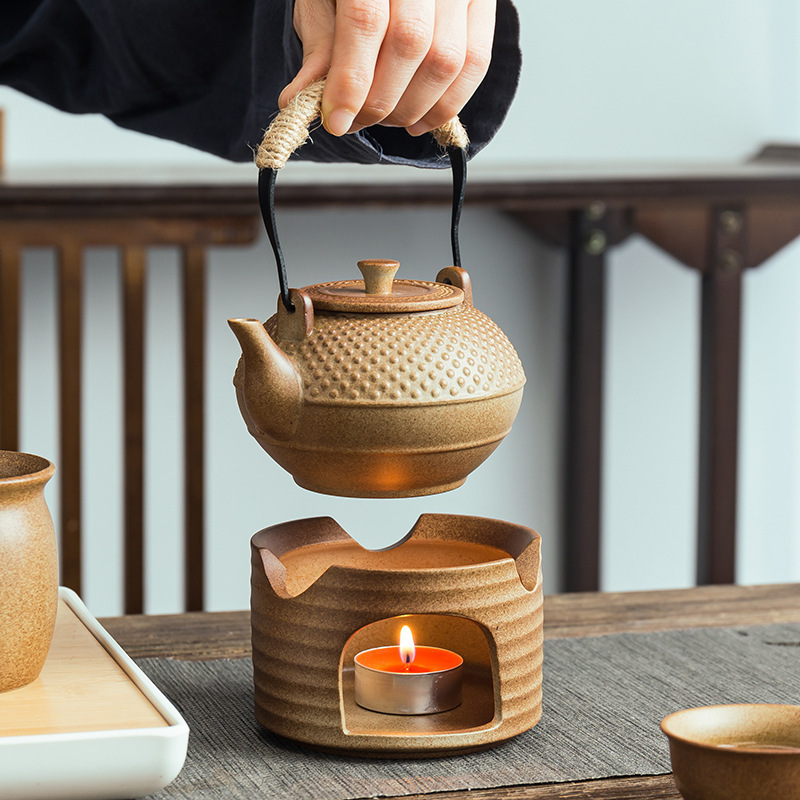 温酒器陶瓷温茶酒精炉蜡烛煮酒烫酒壶黄酒家用老式暖酒热酒赵之钱|undefined
