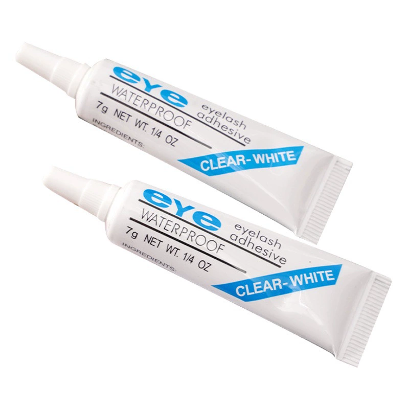 Клей для накладных ресниц для глаз бесшовный натуральный прочный 7 г самопрививочный клей для ресниц оптом производители в наличии