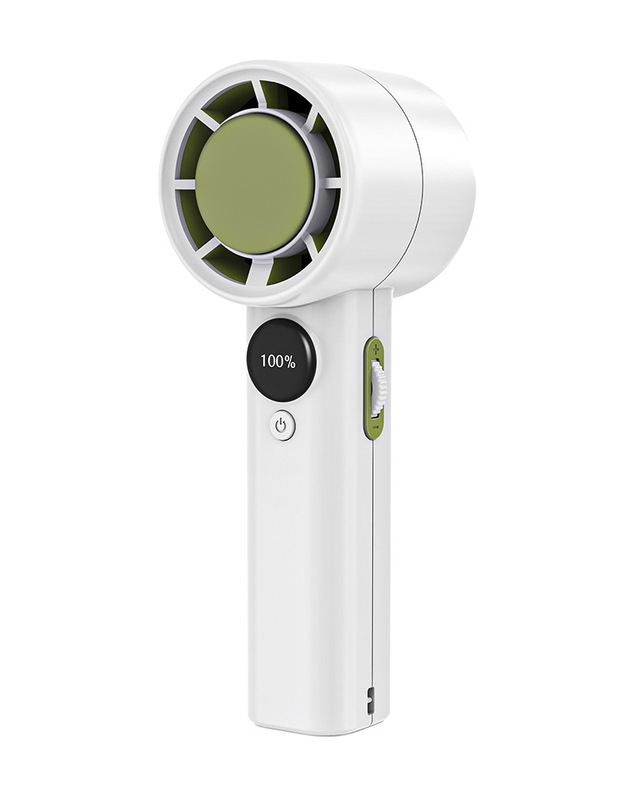 2025 夏の新入生屋外ハンドヘルドポータブル USB 小型ファンスマートデジタルディスプレイ 100 ギア高速超強風|undefined
