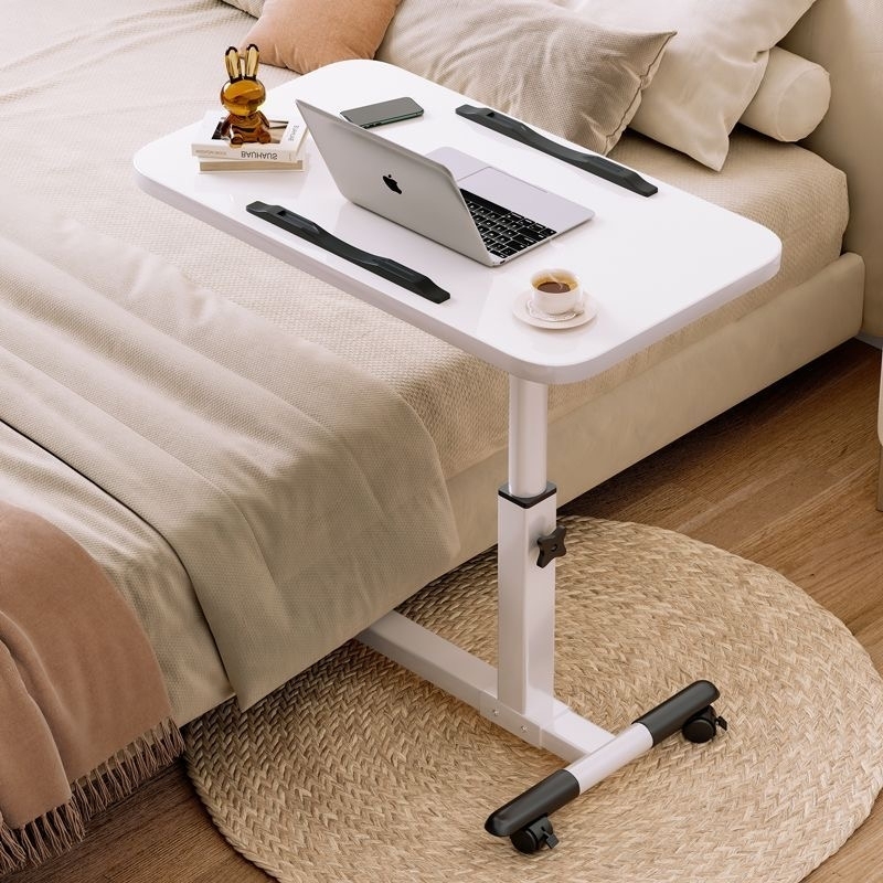 Carefully Selected Movable Adjustable Bedside Table, Simple Bedroom Bedside Small Side Table, Computer Desk, Work Table, Foldable Small Table