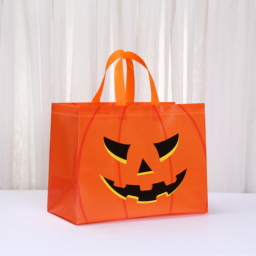 Bolsas de regalo impresas, bolsas de compras estereoscópicas, bolsas de regalo, bolsas de Halloween, bolsas de embalaje no tejidas