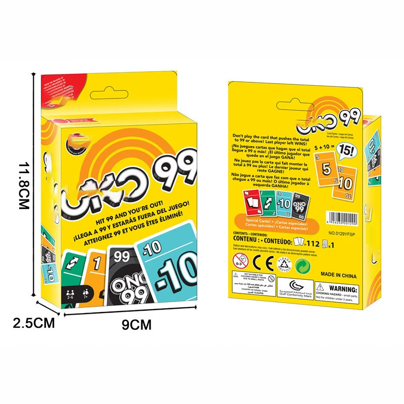 Cross-Border Best-Selling Ono99 Card Game Board Game Party Interactive Puzzle Game Indoor Party Game Source Wholesale Cross-Border Best-Selling Ono99 Card Game Board Game Party Interactive Puzzle Game Indoor Party Game Source Wholesale