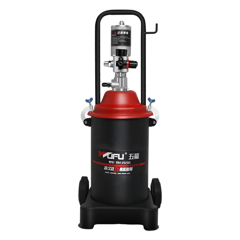 Máquina de mantequilla neumática RH-2121D, caja de cambios de lubricación, equipo de pistola de mantequilla de aceite, bomba de mantequilla de alta presión, relleno grande image 6