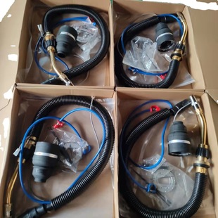 Robot welding torch built-in water-cooled welding torch high-quality materials second-protection welding torch manufacturers