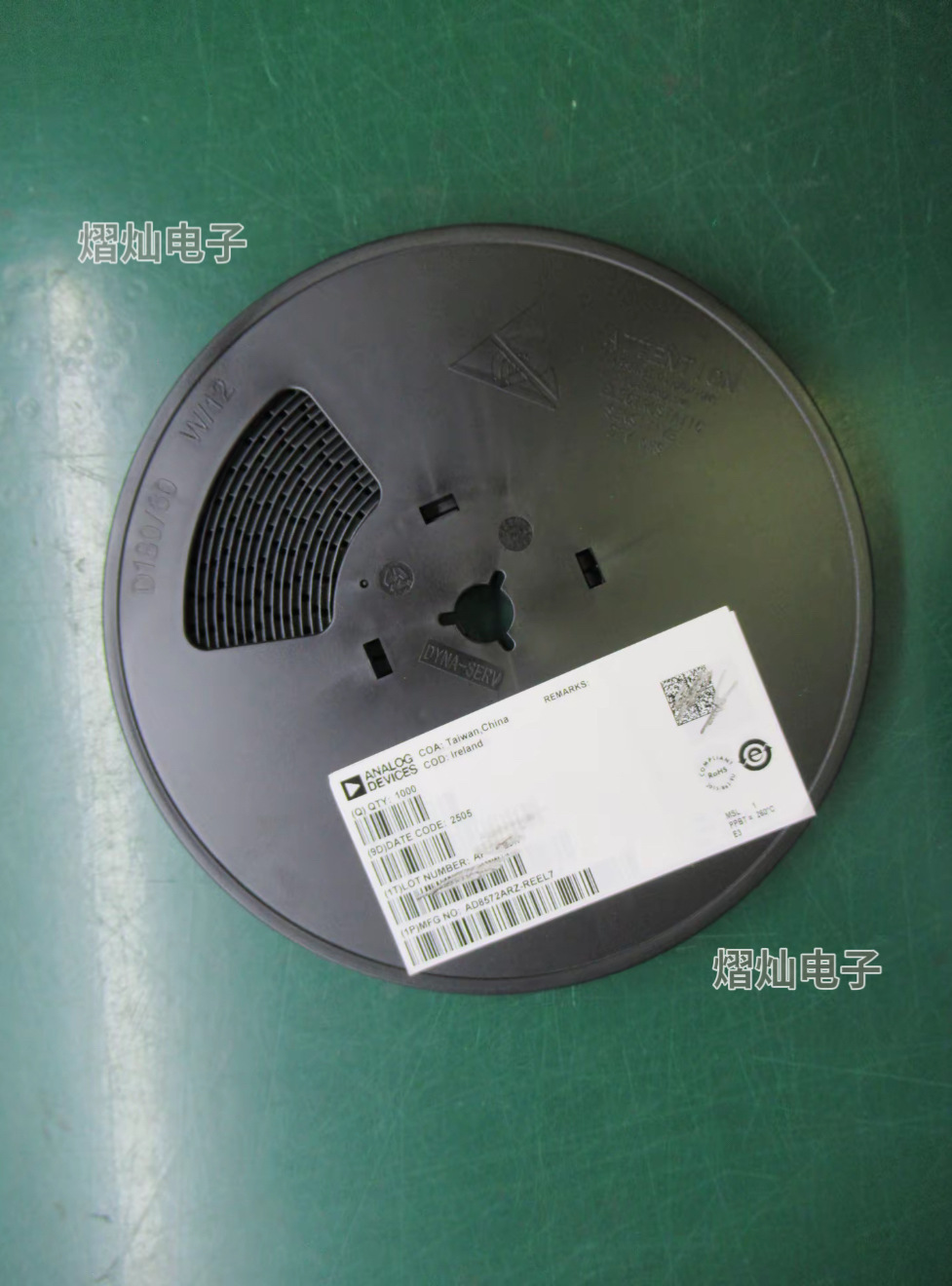 AD8572ARZ-REEL7 ADI亚德诺 SOIC-8 双通道零漂移精密运放原装