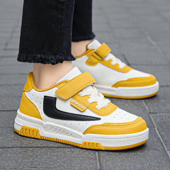 男童鞋小白鞋2023新款兒童板鞋跨境女童鞋中大童運動鞋aj童鞋批發