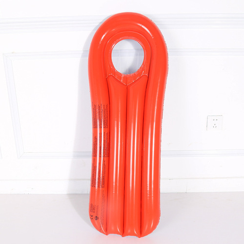 Inflatable surfboard float, kids' water toy for paddling and splashing—perfect as a floating seat or swimming aid and swim ring.