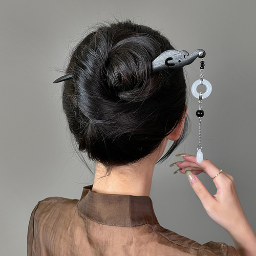Ancient style hairpins, new Chinese style horse-faced skirts, Hanfu accessories, hairpins, hairpins, children's high-end hairpins