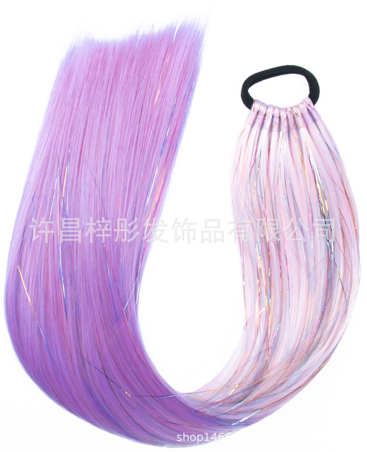 Moda EZ trenza color láser largo caballo cabello peluca color trenza sucia tendencia 9 caballo de oro y plata