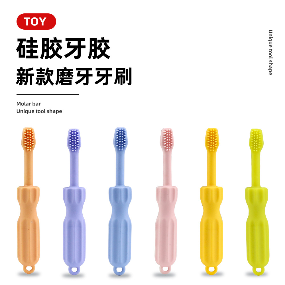 Screwdriver toothbrush (color to leave a message)