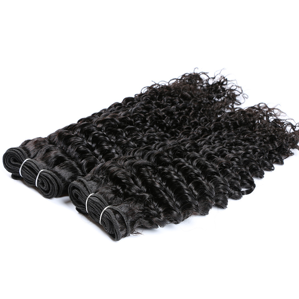 8A profunda Peluca de pelo rizado cortina de pelo onda profunda cortina de cabello humano real cabello natural