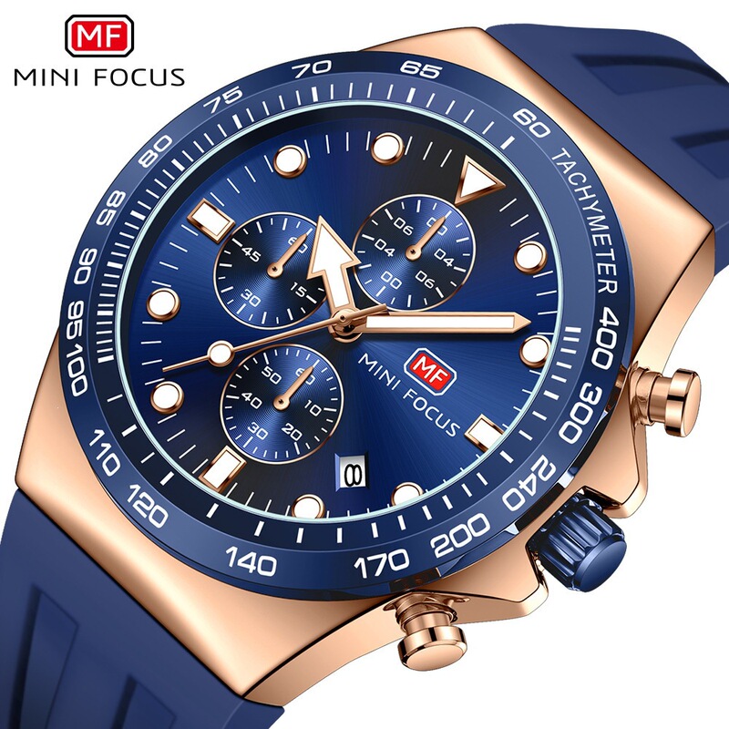 Mini Focus Watch, Popular Sports and Leisure Men's Watch, Multi-Functional Quartz Watch, Strong Luminous Men's Watch 0488g Mini Focus Watch, Popular Sports and Leisure Men's Watch, Multi-Functional Quartz Watch, Strong Luminous Men's Watch 0488g