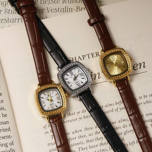 BS retro hot-selling factory direct sales foreign trade Japanese and Korean retro three-dimensional carved mousse leather temperament women's watch FA1788