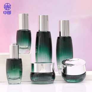Zhonglang Venus Cosmetics Glass Bottle Essence Lotion Spray Sub-Bottle Cream Bottle Printable Logo Bottle