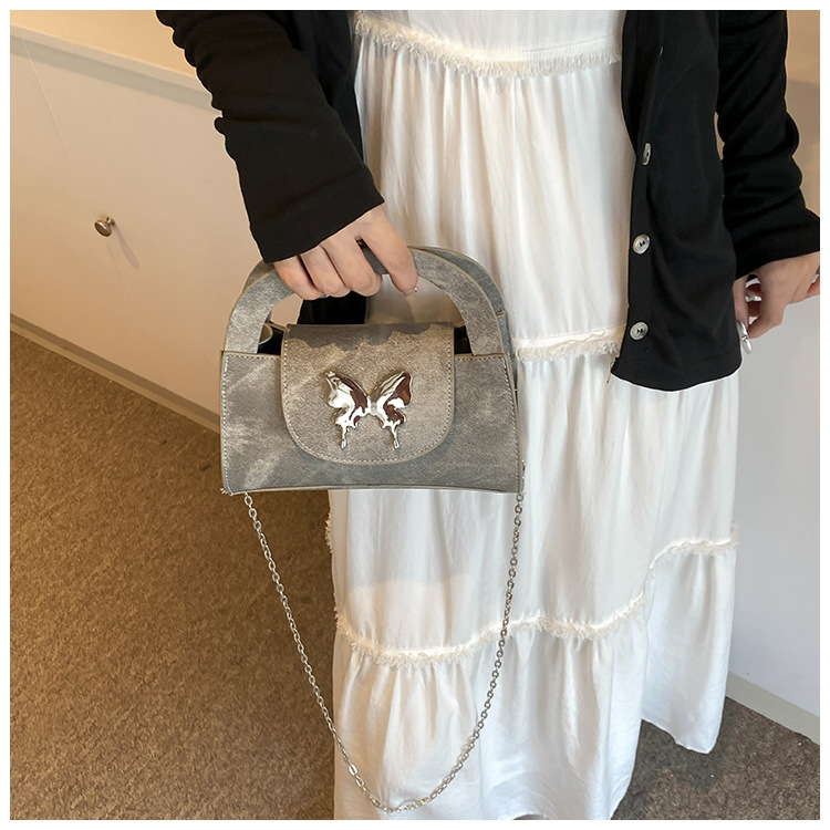 Borsa a mano Wind Niche per donna 2024 nuova elegante piccola borsa a tracolla a catena versatile quadrata_voghion.com