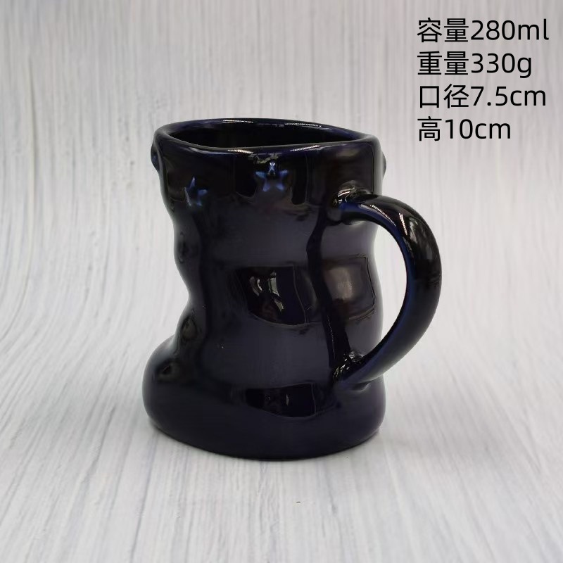 クリスマスセール中！陶器製マグカップ、DIYデザイン、面白い形のコーヒーカップ、ホリデーギフト、クリスマスカップ|undefined