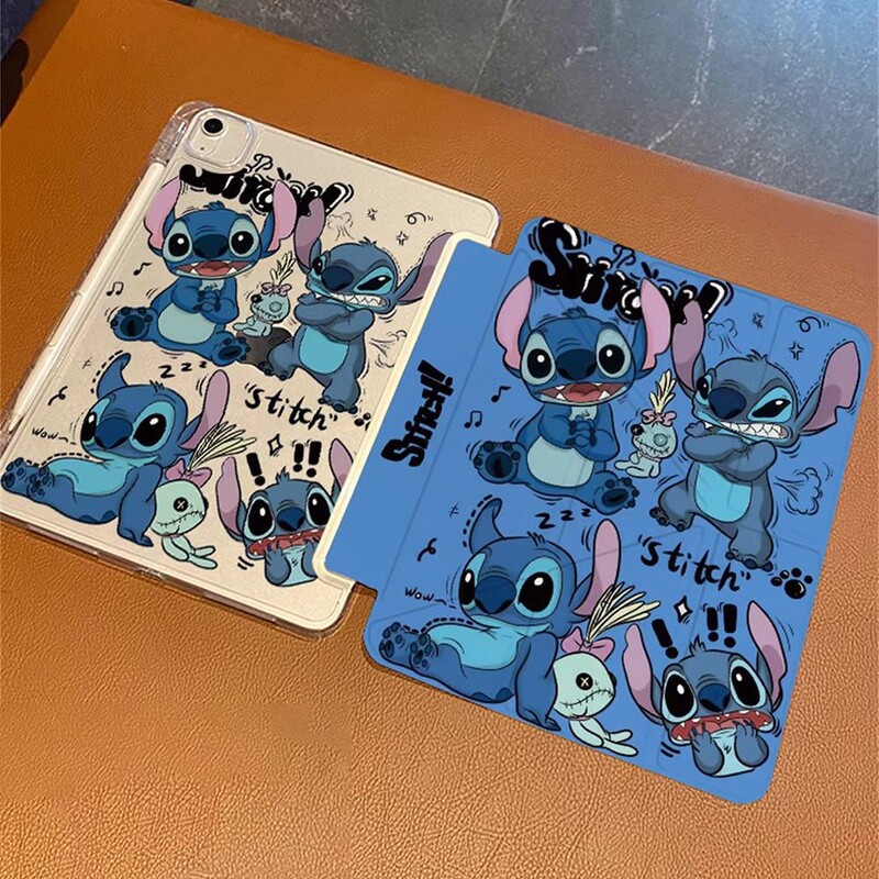 Cute Stitch Apple iPad Air 7/6/5 Tablet Protective Case Pro Tablet Case 11/10/9 Protective Case Cute Stitch Apple iPad Air 7/6/5 Tablet Protective Case Pro Tablet Case 11/10/9 Protective Case
