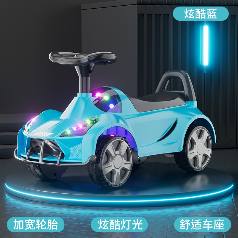 儿童四轮助步滑行车1-3小孩平衡车溜溜车儿童扭扭车无脚踏滑步车|undefined