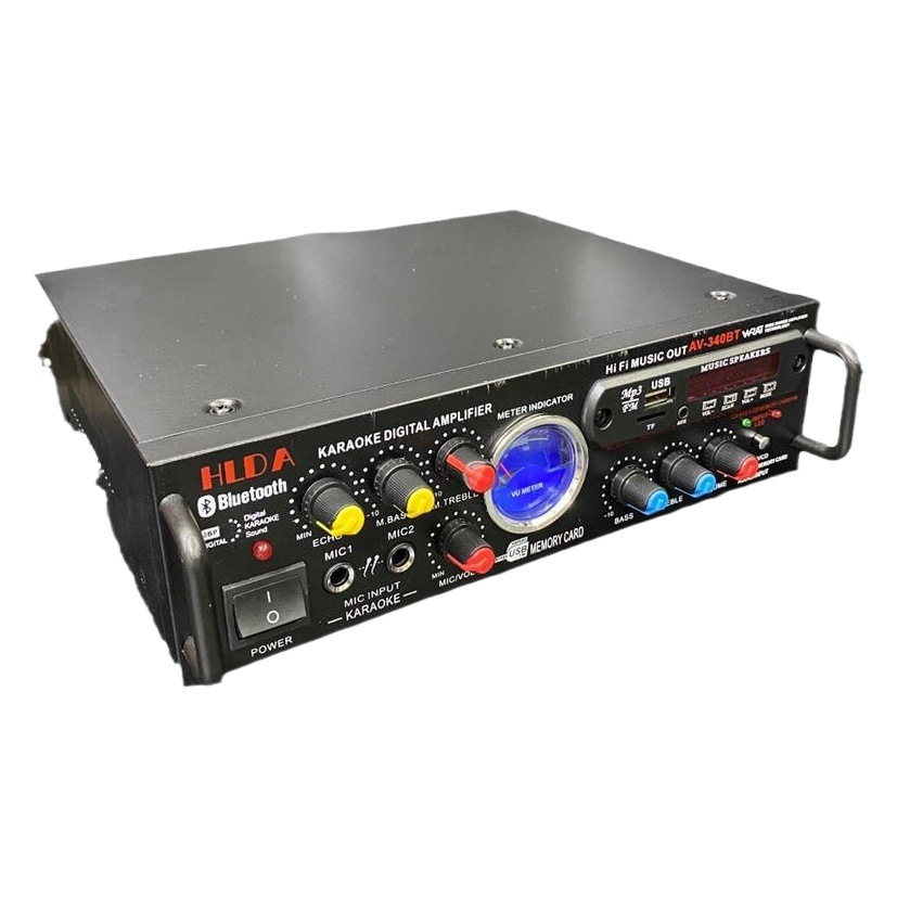 Hogar coche KTV amplificador de potencia altavoz de audio de alta potencia pequeño amplificador Bluetooth AV amplificador profesional nivel de fiebre