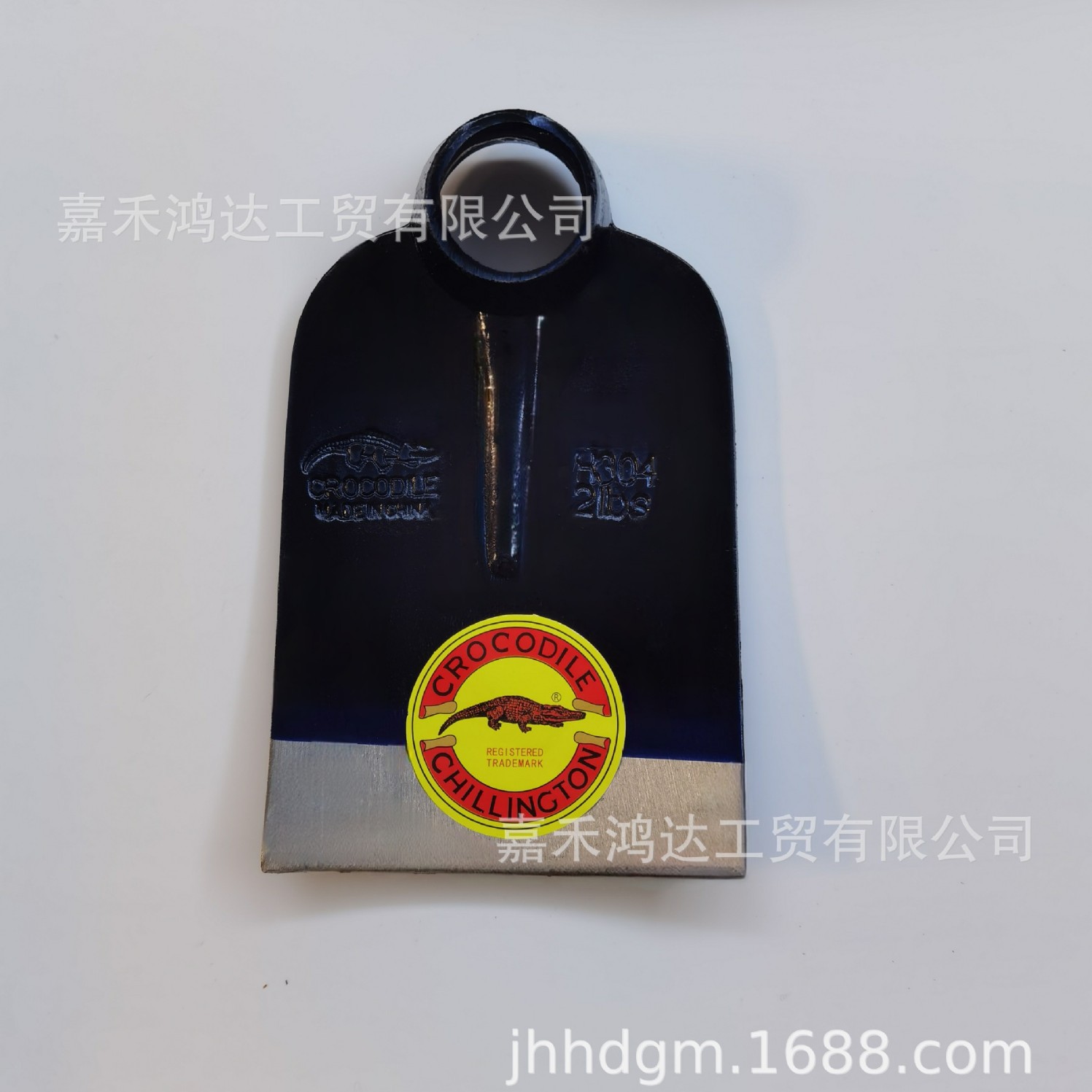 源头厂家出口东南亚、非洲H304 2LB 0.9kg鳄鱼圆标锄头道硅钢锻造