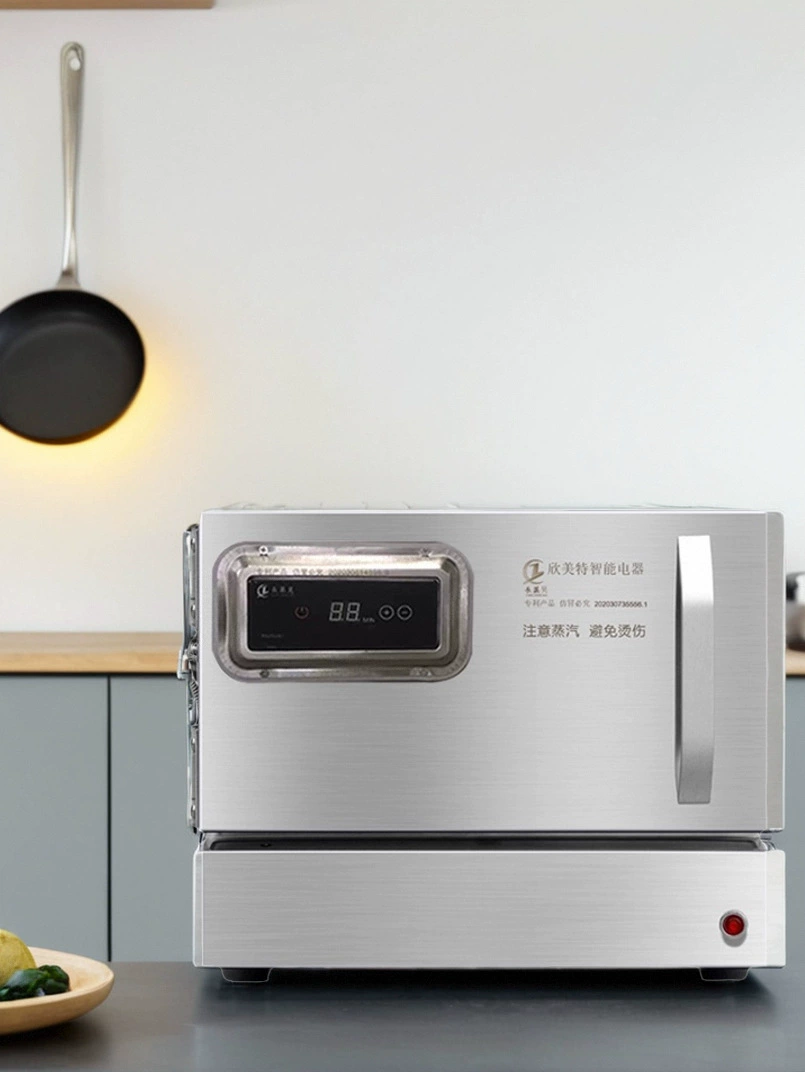 Мини-паровой шкаф Небольшой настольный паровой аппарат Небольшой настольный паровой аппарат автоматический коммерческий электрический паровой ящик