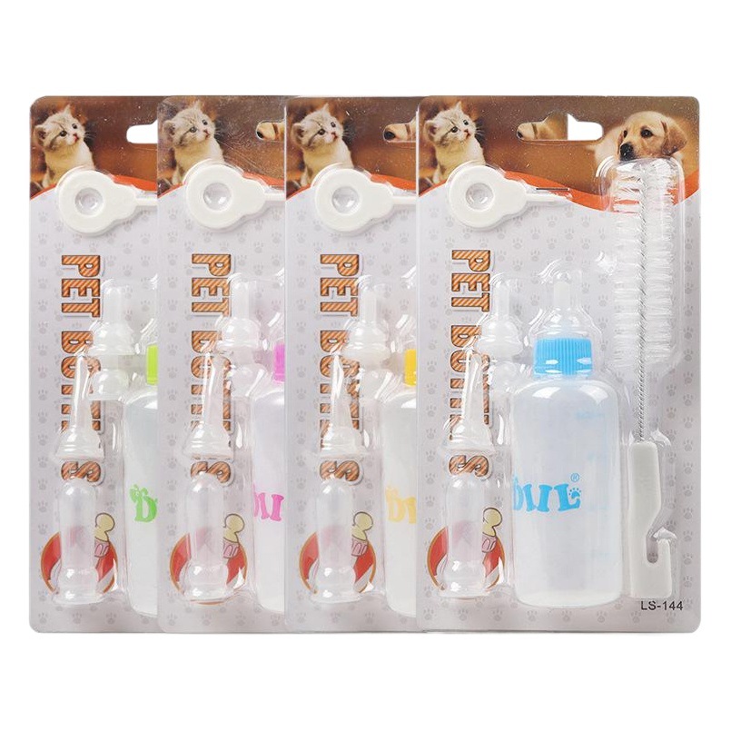 Biberón para alimentar mascotas en stock, Pipitao tamaño pequeño 60ML, adecuado para alimentar chinchillas, biberón especializado para mascotas pequeñas, venta al por mayor.