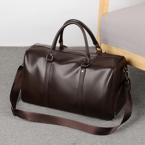 Cross-border new men's travel bag, fashionable women's fitness bag, multi-functional, dry and wet separation, hand-held travel bag, casual travel bag