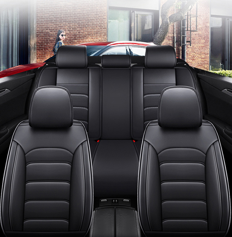 25 Cross-Border New Car Seat Cushions, Universal for All Seasons, Full Leather Seat Covers, Fully Enclosed Seat Covers, Car Universal Seat Cushion Factory