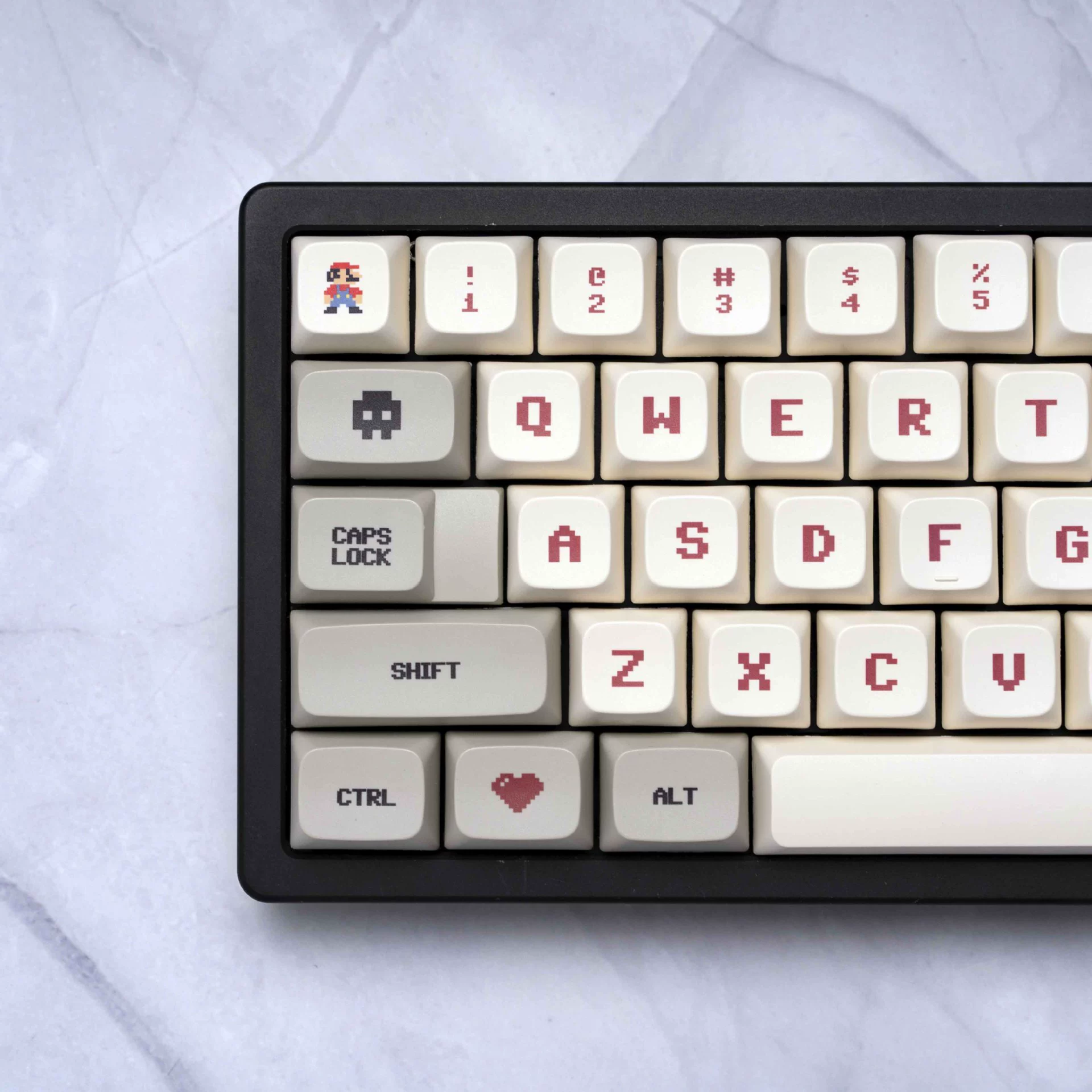 Видео-игра тема двумерная игра XDA высокое PBT сублимационные клавиши 143 клавиши ретро настройка может быть настроено