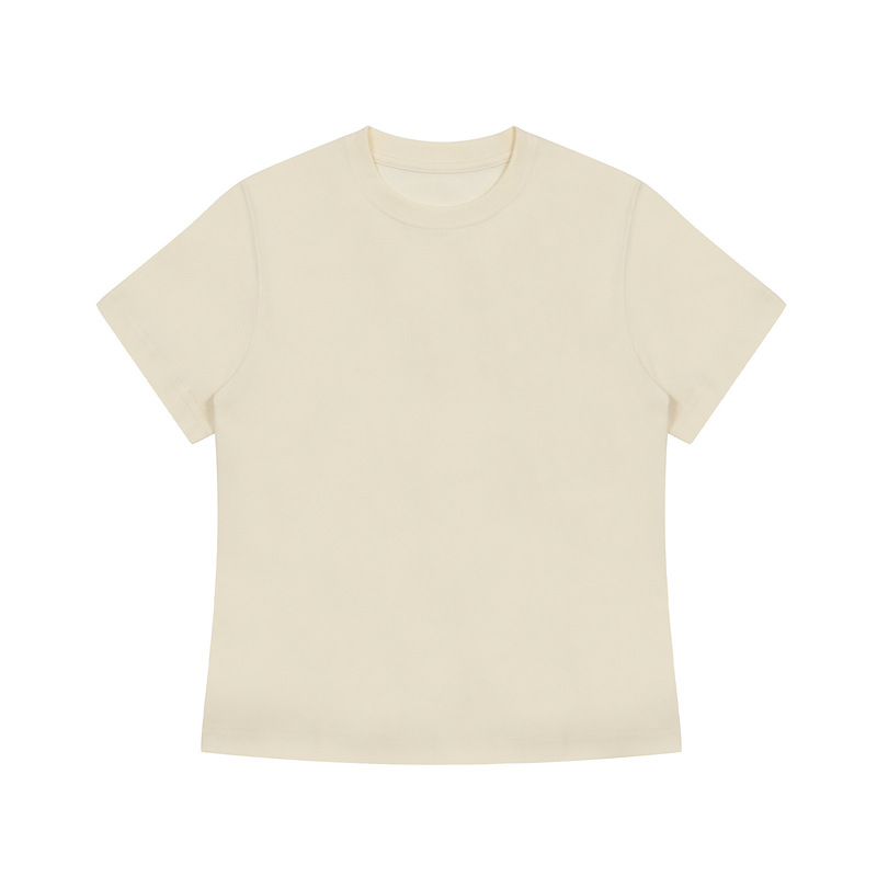 日焼け止めアイス感Tシャツカスタマイズヘビーショルダードロップショルダー半袖トレンディブランド男女兼用ラウンドネック作業服クラスユニフォームプリントロゴ|undefined