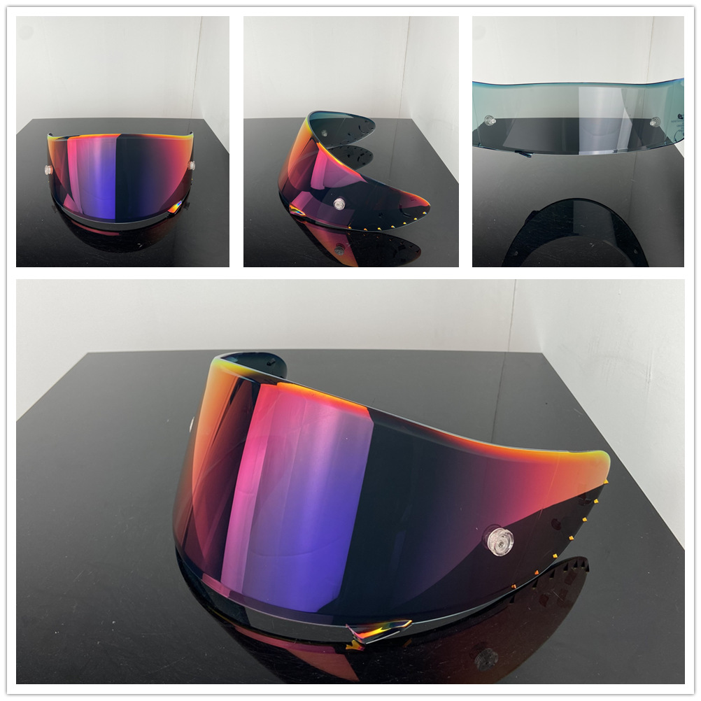 X14 Large Nail Buckle Helmet Lens Suitable for Z7 Nxr Rf1200 Xspirit Electroplated Helmet Mirror