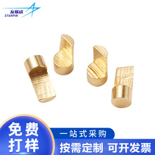 半边开槽铜柱定制pogopin弹簧针充电顶针