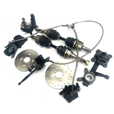 front and rear independent suspension | Motorcycle frame - universal-shaft-horn-flange-brake